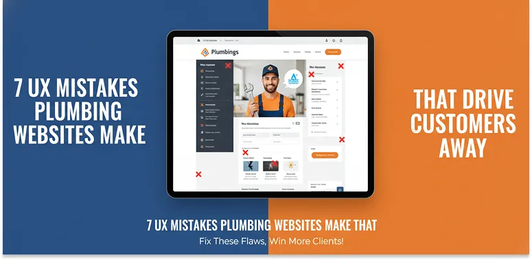 7 UX Mistakes Plumbing Websites Make That Drive Customers Away