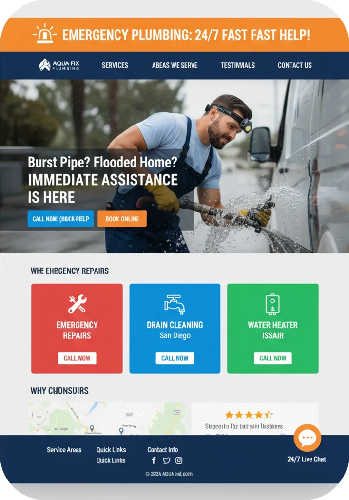 Emergency Plumbing Visibility and Fast Access Features
