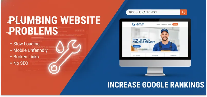Plumbing Website Problems That Reduce Google Rankings