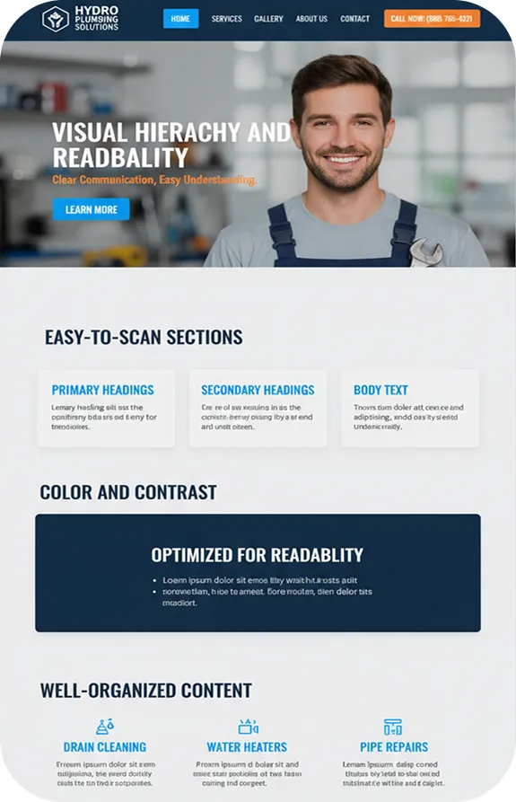 Visual Hierarchy and Readability