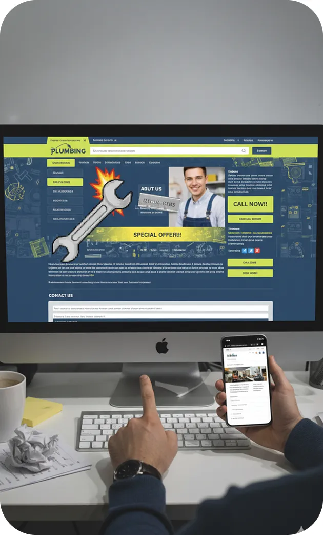 Website UX Problems That Kill Plumbing Leads