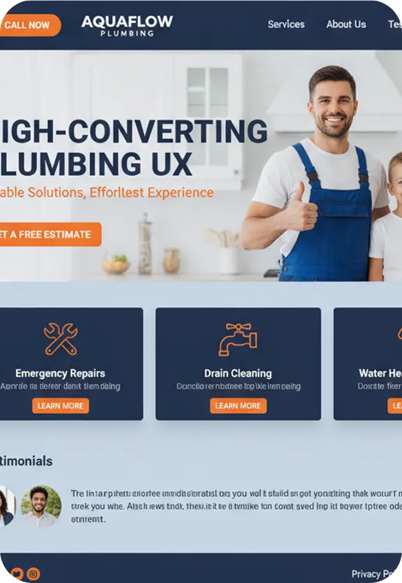 High-Converting Homepage UX Structure
