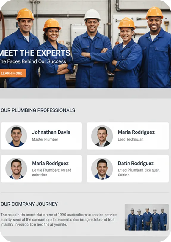 Team Member Profiles and Company Background